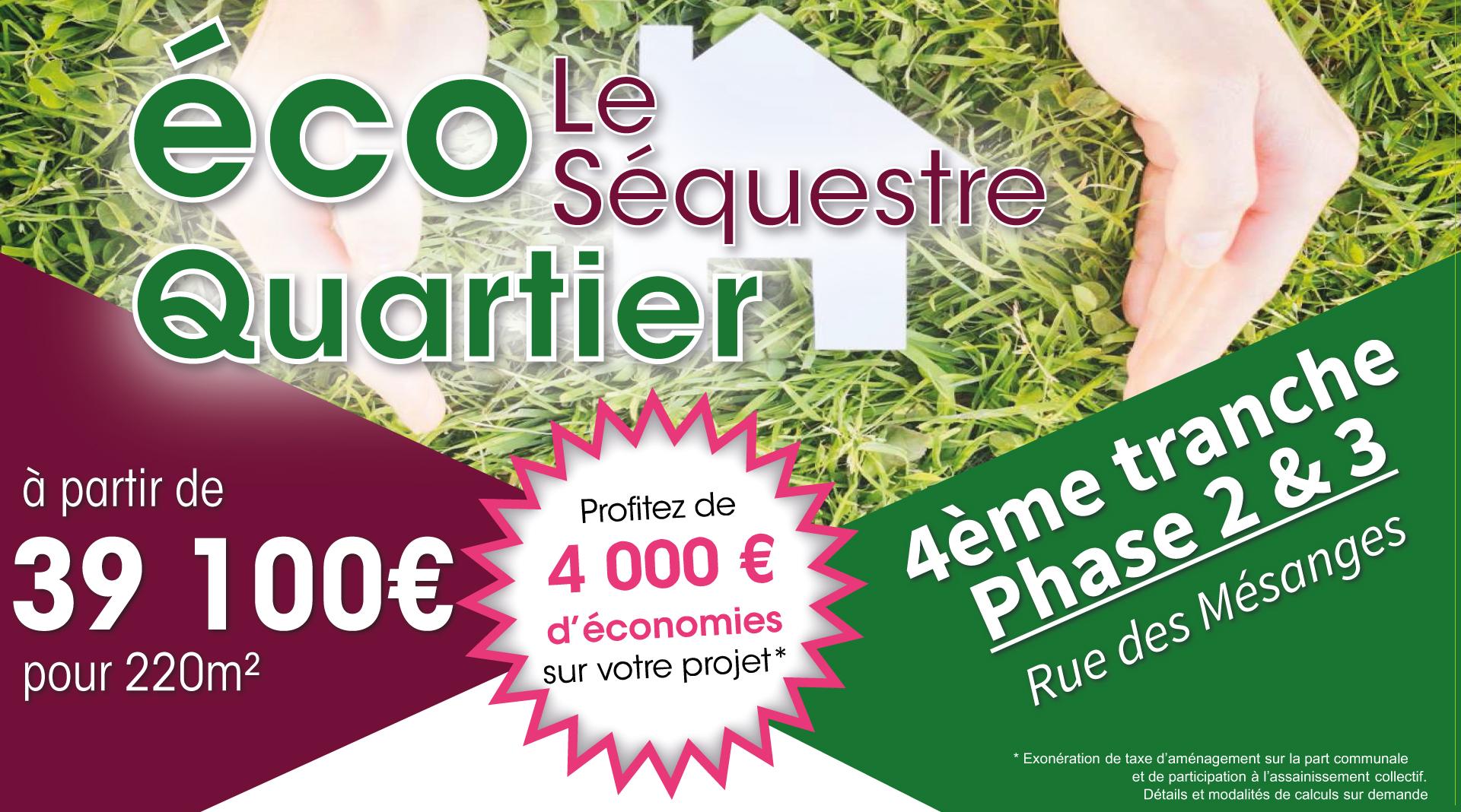 Nouveaux terrains à bâtir à vendre Le Séquestre